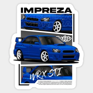 Subaru Impreza WRX STI (Blobeye) Sticker